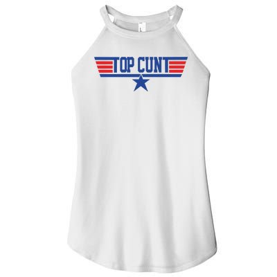 Top Cunt Women's Perfect Tri Rocker Tank