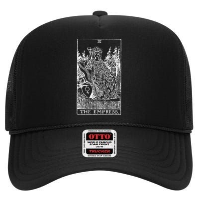 Tarot Card The Empress High Crown Mesh Back Trucker Hat