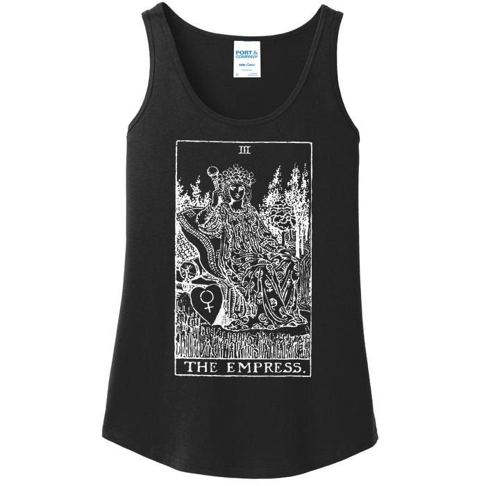 Tarot Card The Empress Ladies Essential Tank