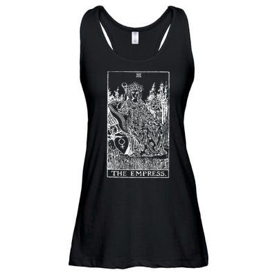 Tarot Card The Empress Ladies Essential Flowy Tank