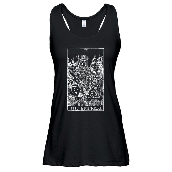 Tarot Card The Empress Ladies Essential Flowy Tank