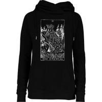 Tarot Card The Empress Womens Funnel Neck Pullover Hood