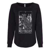 Tarot Card The Empress Womens California Wash Sweatshirt