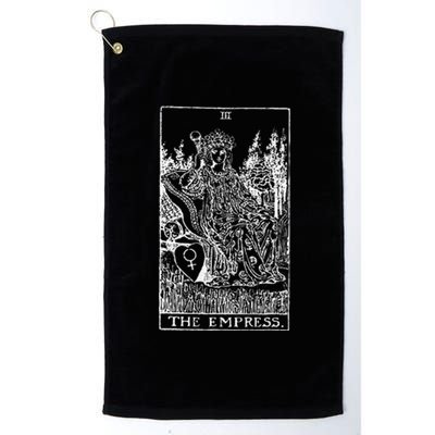 Tarot Card The Empress Platinum Collection Golf Towel