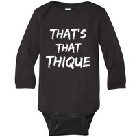 Thique Cute Trendy Top Thats That Thique Cute Concert Outfit Baby Long Sleeve Bodysuit