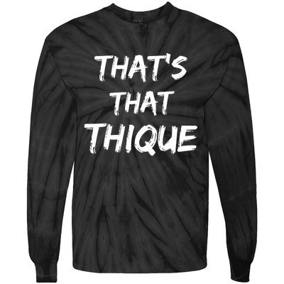 Thique Cute Trendy Top Thats That Thique Cute Concert Outfit Tie-Dye Long Sleeve Shirt