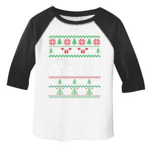 Tractor Christmas Tractor Ugly Christmas S Christmas Great Gift Toddler Fine Jersey T-Shirt