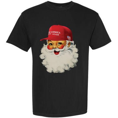 Trump Christmas Trump Maga Santa Garment-Dyed Heavyweight T-Shirt