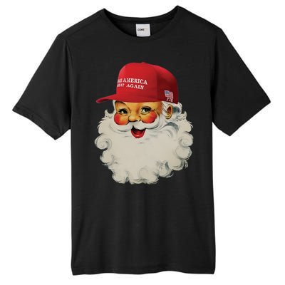 Trump Christmas Trump Maga Santa Tall Fusion ChromaSoft Performance T-Shirt