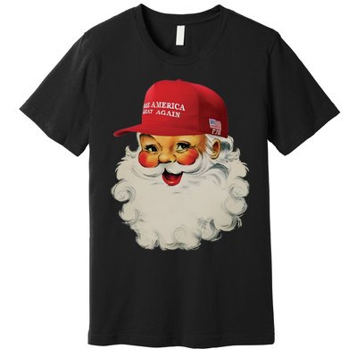 Trump Christmas Trump Maga Santa Premium T-Shirt