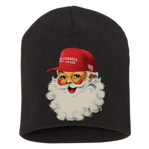 Trump Christmas Trump Maga Santa Short Acrylic Beanie