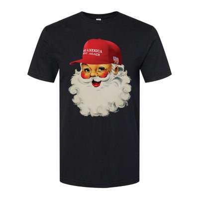 Trump Christmas Trump Maga Santa Softstyle CVC T-Shirt