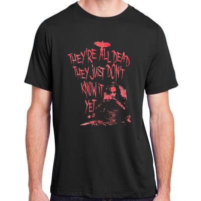 The Crow – Theyre All Dead Adult ChromaSoft Performance T-Shirt