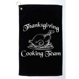 Thanksgiving Cooking Team Platinum Collection Golf Towel