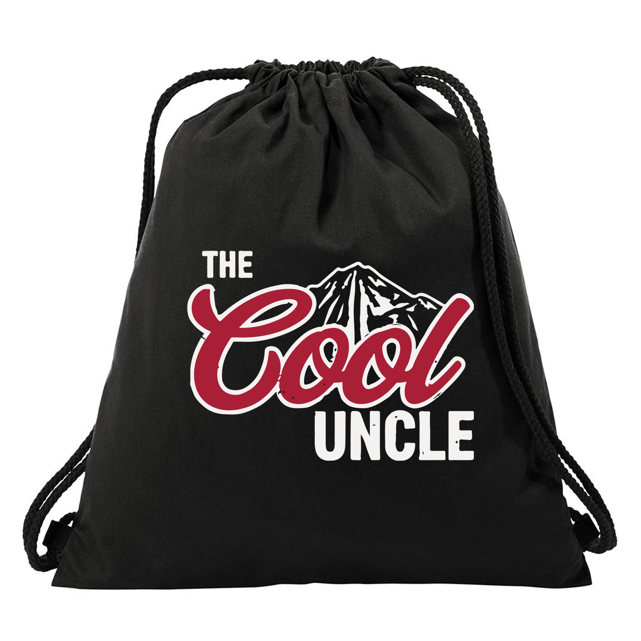 The Cool Uncle Drawstring Bag