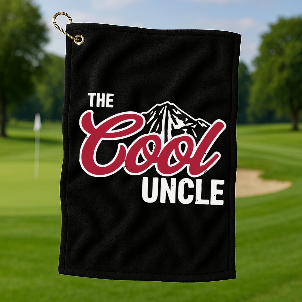 The Cool Uncle Golf Towel