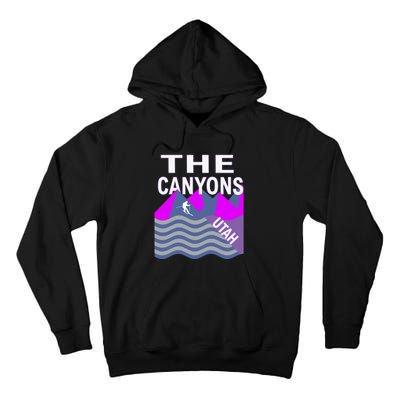 The Canyons Utah Usa Ski Resort Snowboarding Skiing Tall Hoodie