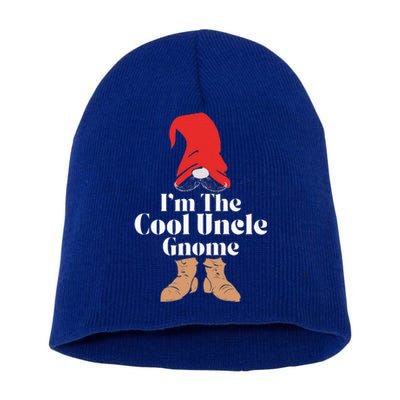 The Cool Uncle Gnome Matching Family Group Christmas   Short Acrylic Beanie