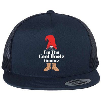 The Cool Uncle Gnome Matching Family Group Christmas   Flat Bill Trucker Hat