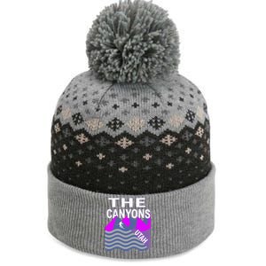 The Canyons Utah Usa Ski Resort Snowboarding Skiing Funny Gift The Baniff Cuffed Pom Beanie