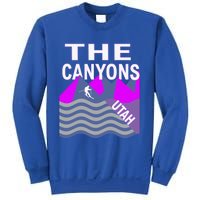 The Canyons Utah Usa Ski Resort Snowboarding Skiing Funny Gift Sweatshirt