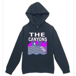 The Canyons Utah Usa Ski Resort Snowboarding Skiing Funny Gift Urban Pullover Hoodie