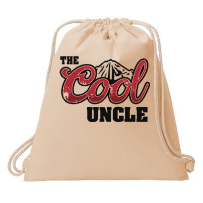 The Cool Uncle Drawstring Bag