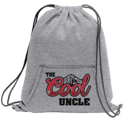 The Cool Uncle Sweatshirt Cinch Pack Bag