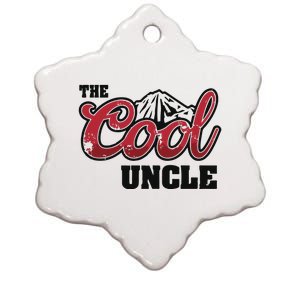 The Cool Uncle Ceramic Star Ornament