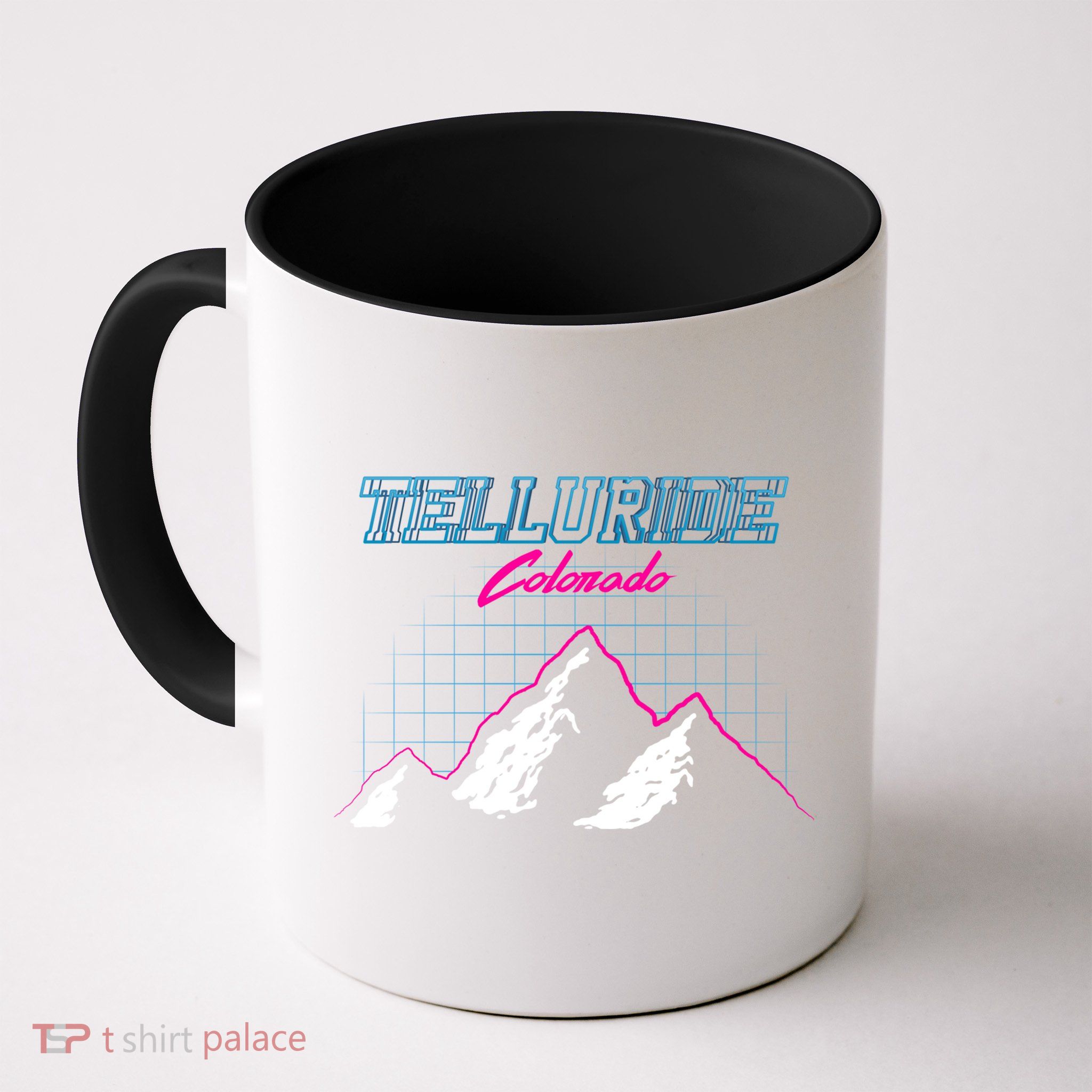 Telluride Colorado Usa Ski Resort 1980S Retro Cute Gift Mug