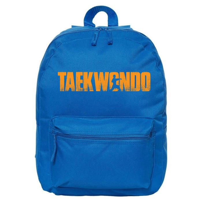 Taekwondo Cool Vintage Taekwondo Martial Arts Gift Meaningful Gift 16 in Basic Backpack