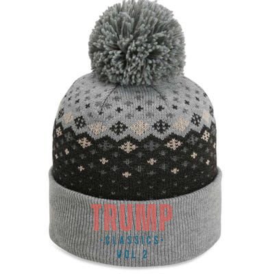 Trump Classics Vol.2 Trump 2024 Vintage The Baniff Cuffed Pom Beanie