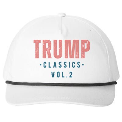 Trump Classics Vol.2 Trump 2024 Vintage Snapback Five-Panel Rope Hat