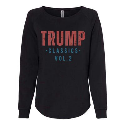 Trump Classics Vol.2 Trump 2024 Vintage Womens California Wash Sweatshirt