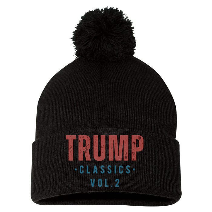 Trump Classics Vol.2 Trump 2024 Vintage Pom Pom 12in Knit Beanie