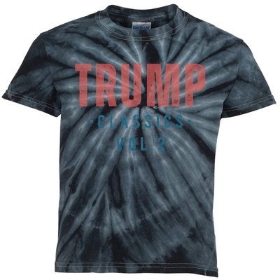 Trump Classics Vol.2 Trump 2024 Vintage Kids Tie-Dye T-Shirt