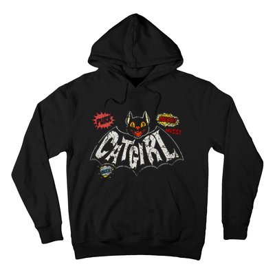 The Catgirl Vintage Rockabilly Hoodie