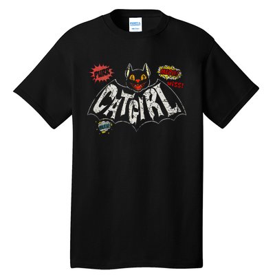 The Catgirl Vintage Rockabilly Tall T-Shirt