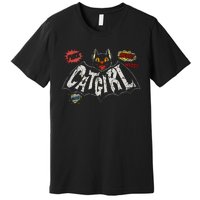 The Catgirl Vintage Rockabilly Premium T-Shirt