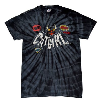 The Catgirl Vintage Rockabilly Tie-Dye T-Shirt