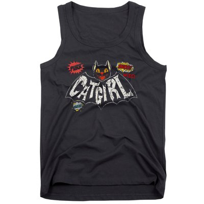 The Catgirl Vintage Rockabilly Tank Top