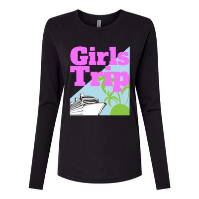 Trip Cruise Vacation Matching Group Cool Gift Womens Cotton Relaxed Long Sleeve T-Shirt