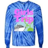 Trip Cruise Vacation Matching Group Cool Gift Tie-Dye Long Sleeve Shirt