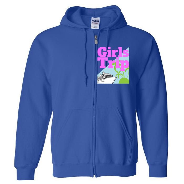 Trip Cruise Vacation Matching Group Cool Gift Full Zip Hoodie