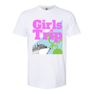 Trip Cruise Vacation Matching Group Cool Gift Softstyle CVC T-Shirt