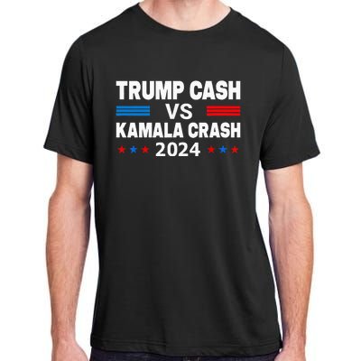 Trump Cash Vs Kamala Crash Adult ChromaSoft Performance T-Shirt