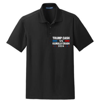 Trump Cash Vs Kamala Crash Dry Zone Grid Polo