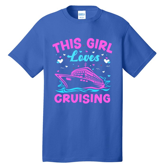 Trip Cruise Vacation This Loves Cruising Gift Tall T-Shirt