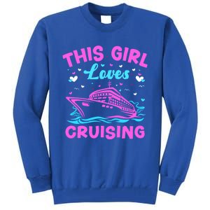 Trip Cruise Vacation This Loves Cruising Gift Tall Sweatshirt