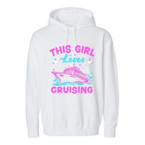 Trip Cruise Vacation This Loves Cruising Gift Garment-Dyed Fleece Hoodie